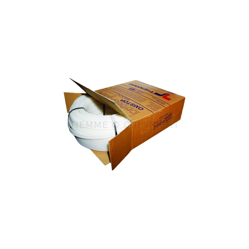 TUBO PE - X BARR OSSIGENO Ø 20 SP 2 BIANCO L 500MT - 0200B TIEMME 200004 1