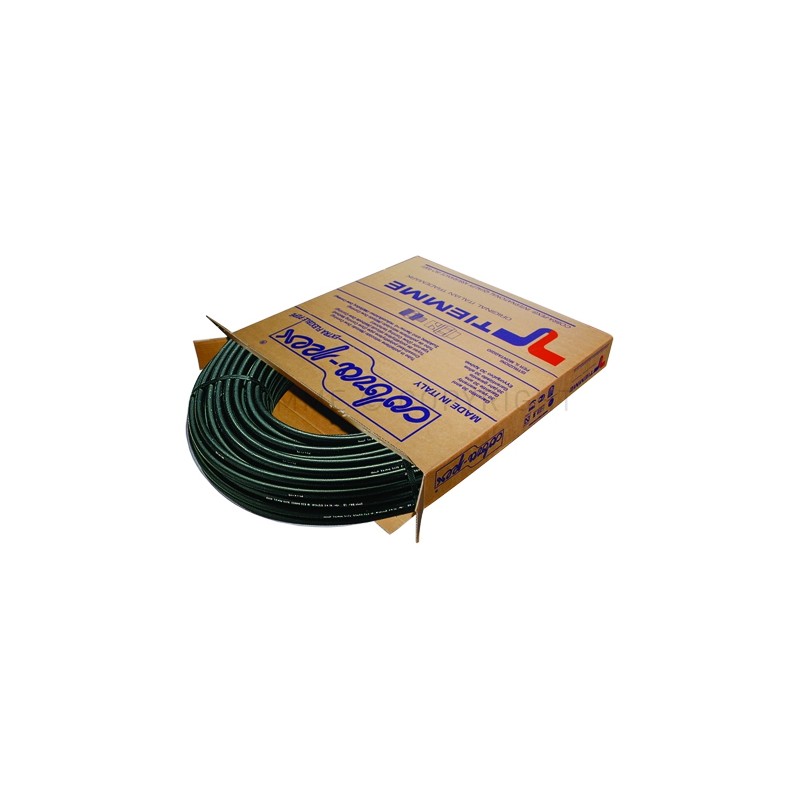 TUBO PE - X Ø 20 SP 2,8 NERO L 100MT - 0300N TIEMME 300025 1