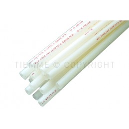 TUBO PE - X Ø 16 SP 2 BIANCO L BARRE DA 4MT - 0300BB TIEMME 300147 1