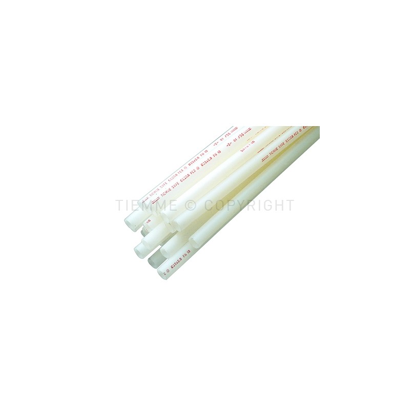 TUBO PE - X Ø 22 SP 3 BIANCO L BARRE DA 4MT - 0300BB TIEMME 300156 1