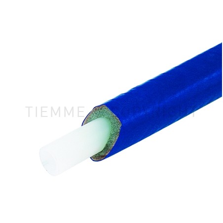 TUBO PE - X BIANCO ISOLATO Ø 25 SP 2,3 BLU L 50MT - 0330B TIEMME 330009 1