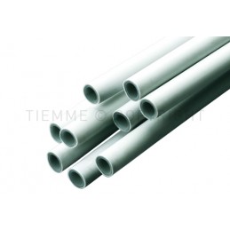 TUBO AL - PEX Ø 32 SP 3 BIANCO L BARRE DA 4MT - 0660B TIEMME 600022 1