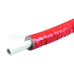TUBO AL - PEX - 660 ISOLATO RISCALDAMENTO Ø 14 SP 2 ROSSO L 50MT - 0630R TIEMME 620012 1