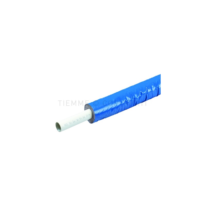 TUBO AL - PEX - 660 ISOLATO SP 10 RISCALDAMENTO Ø 32 SP 3 BLU L 25MT - 0630B TIEMME 620101 1
