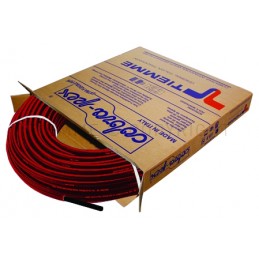 TUBO PE - X NERO INGUAINATO Ø 16 SP 2 GUAINA ROSSA Ø 24,5 L 50MT - 0810R TIEMME 800004 1