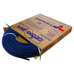 TUBO PE - X NERO INGUAINATO Ø 15 SP 2,5 GUAINA BLU Ø 24,5 L 50MT - 0810B TIEMME 800023 1