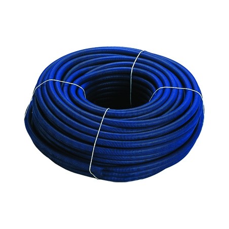 GUAINA CORRUGATA PROTEZIONE TUBO Ø INT 28 L 50MT BLU - 0900B TIEMME 900008 1