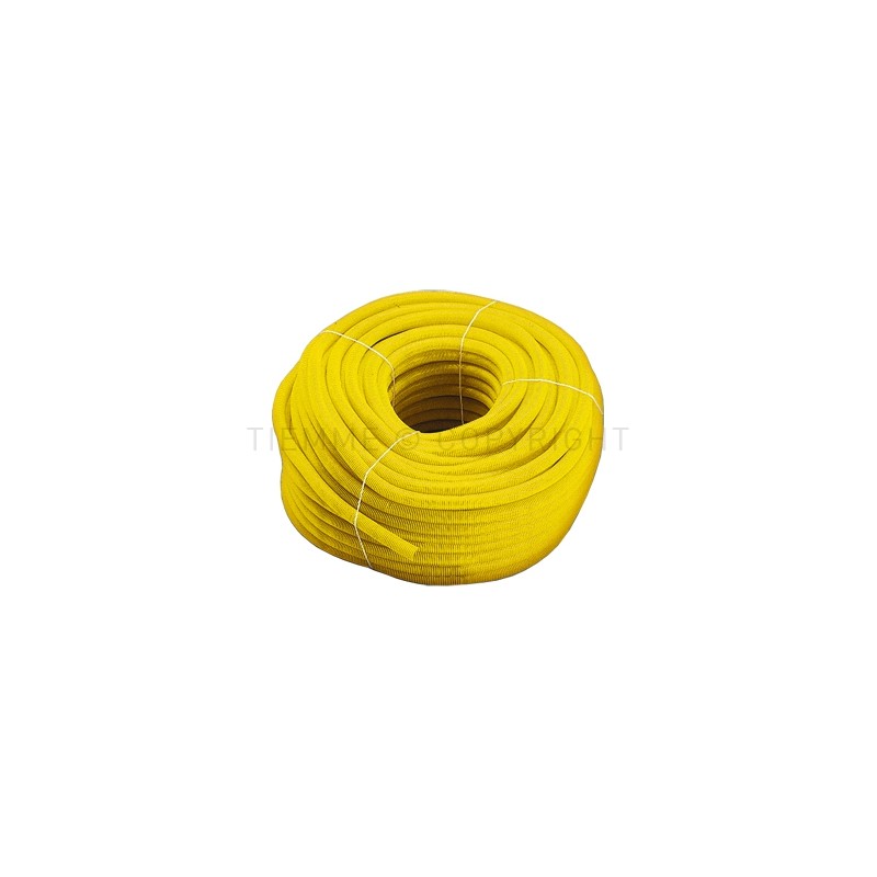 GUAINA CORRUGATA PROTEZIONE TUBO Ø INT 23,7 L 100MT GIALLA - 0900G TIEMME 900013 1