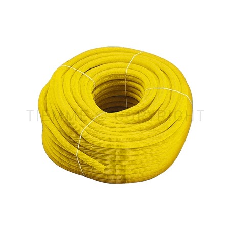 GUAINA CORRUGATA PROTEZIONE TUBO Ø INT 23,7 L 100MT GIALLA - 0900G TIEMME 900013 1