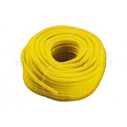 GUAINA CORRUGATA PROTEZIONE TUBO Ø INT 28 L 50MT GIALLA - 0900G TIEMME 900015 1