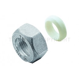 DADO NI - OGIVA RACCORDO A COMPRES/OGIVA P T F E TUBO CU Ø 16 X 1/2" - 1235N TIEMME 1200105 1