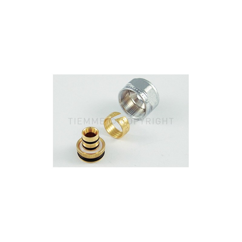 ADATTATORE CR TUBO AL - PEX Ø 20 2 SU ATT 24X19(18) - 1633K TIEMME 1440077 1