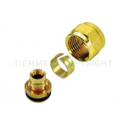 ADATTATORE TUBO PE - X Ø 18 2 SU ATT 24X19(18) - 1433 TIEMME 1440137 1