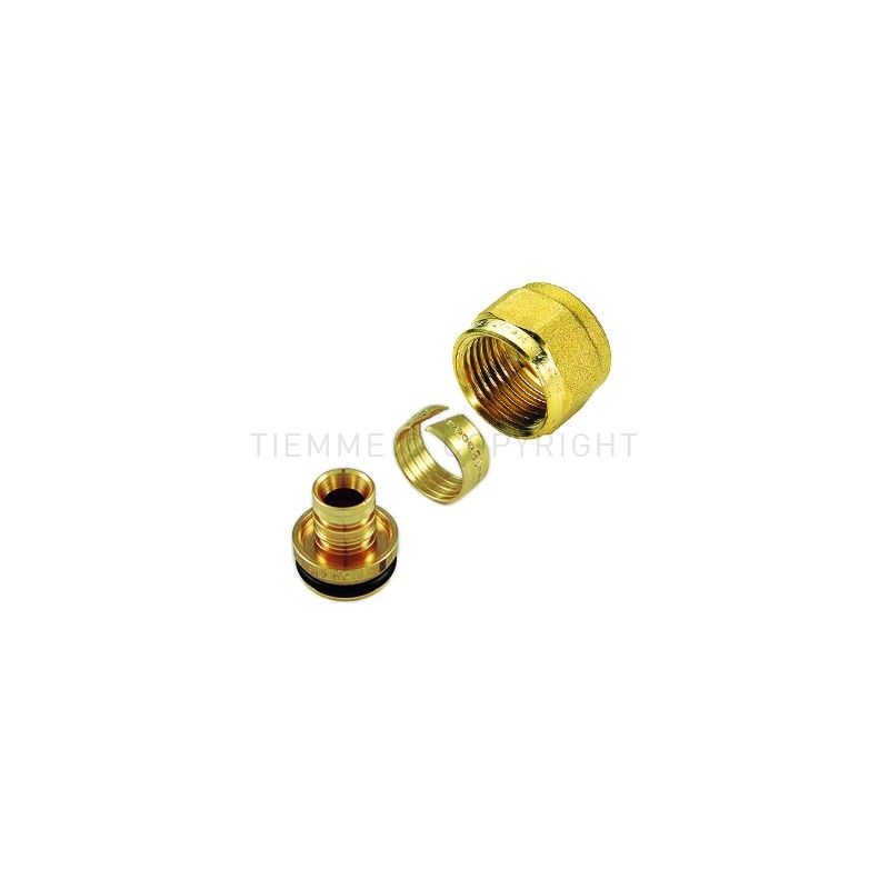 ADATTATORE TUBO PE - X Ø 18 2,5 SU ATT 24X19(18) - 1433 TIEMME 1440138 1