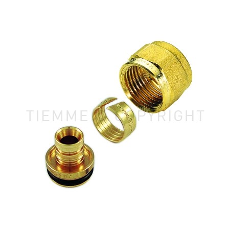 ADATTATORE TUBO PE - X Ø 18 2,5 SU ATT 24X19(18) - 1433 TIEMME 1440138 1