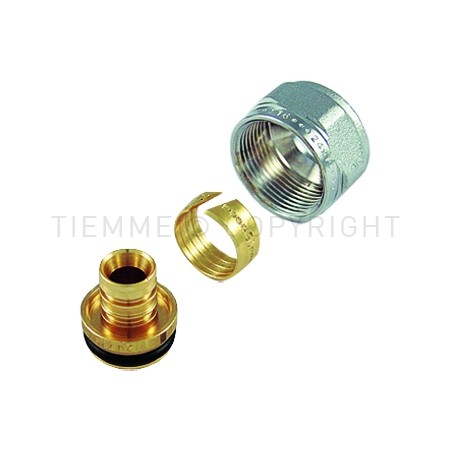 ADATTATORE CR TUBO PE - X Ø 14 2 SU ATT 1/2"(16) - 1435K TIEMME 1440143 1