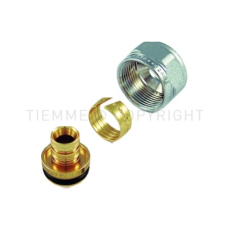 ADATTATORE CR TUBO PE - X Ø 15 2,5 SU ATT 3/4"(18)EUR - 1436K TIEMME 1440154 1