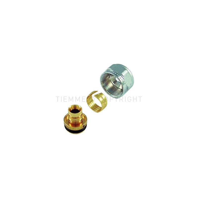 ADATTATORE CR TUBO PE - X Ø 17 2 SU ATT 24X19(18) - 1433K TIEMME 1440250 1