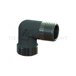 RACCORDO CURVO DOPPIO PER CASSETTA SANIBOX ART 3023 1/2" - 24X19(18) - 3023RAC TIEMME 1790337 1