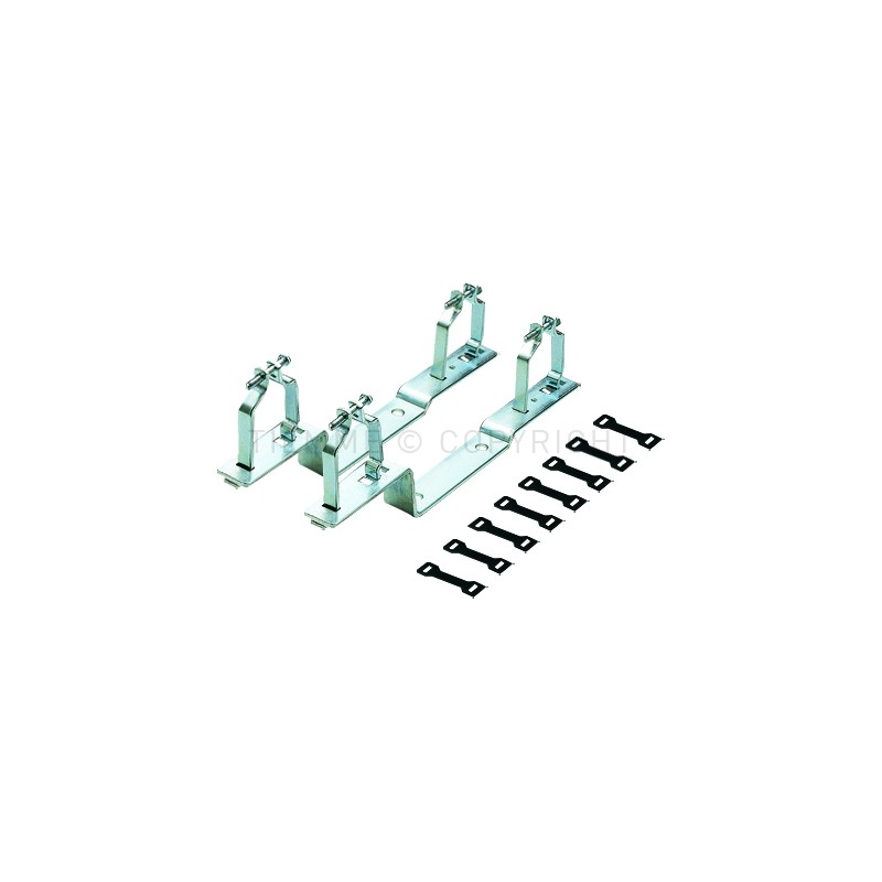 COPPIA SUPPORTI UNIVERSALE COLL BARRA 3/4" - 1" - 1"1/4 - 1865 TIEMME 1810007 1