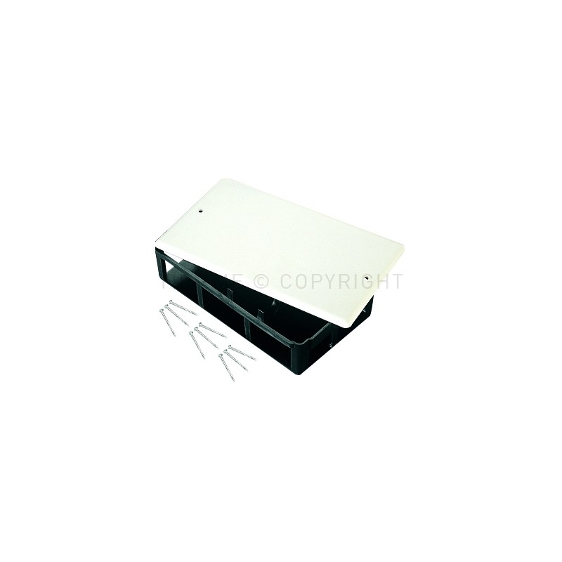 CASSETTA JOLLY COLL NINO LINEARE TOTEM COMPLANARE JET 400X240X80 - 1910P TIEMME 1810017 1