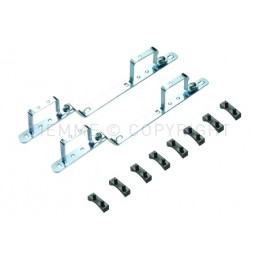 COPPIA SUPPORTI COLL BARRA 1" - 1864 TIEMME 1810024 1