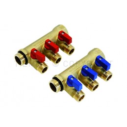 COLLETTORE NINO SOLO FREDDO, PRETENUTA 1" 03D 1/2"BATT PIANA INT 36 - 1832RCP TIEMME 1820079 1