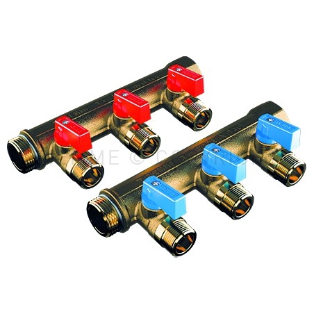 COLLETTORE NINO SOLO FREDDO, PRETENUTA 3/4" 02D 1/2"BATT PIANA INT 50 - 1822RCP50 TIEMME 1820104 1