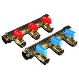 COLLETTORE NINO SOLO CALDO, PRETENUTA 3/4" 03D 1/2"BATT PIANA INT 50 - 1822RCP50 TIEMME 1820108 1