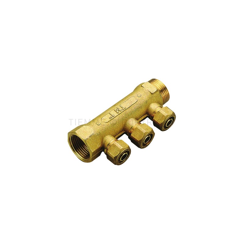 COLLETTORE LINEARE 3/4" 03D PE - X 16X2,3 - 1953 TIEMME 1910050 1