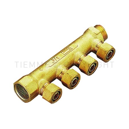 COLLETTORE LINEARE 1" 04D PE - X 16X2,3 - 1964 TIEMME 1910054 1