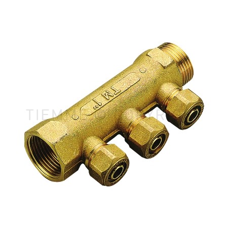 COLLETTORE LINEARE 1" 03D PE - X 16X2,3 - 1963 TIEMME 1910058 1