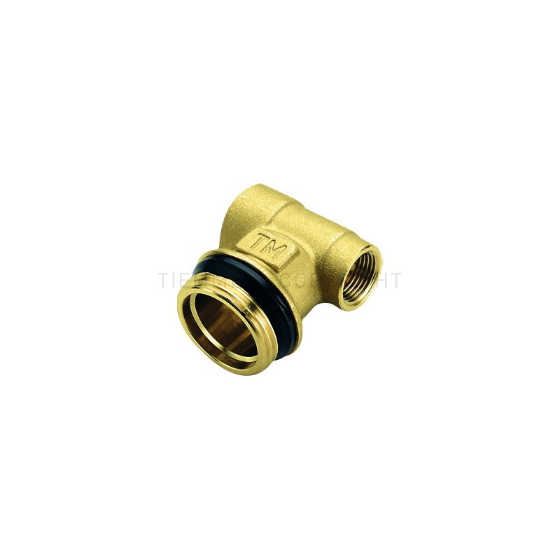RACCORDO TERMINALE M PER COLL 3/4"X3/8"X1/2" - 1890 TIEMME 1950009 1