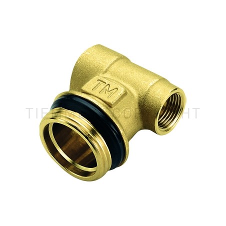 RACCORDO TERMINALE M PER COLL 3/4"X3/8"X1/2" - 1890 TIEMME 1950009 1