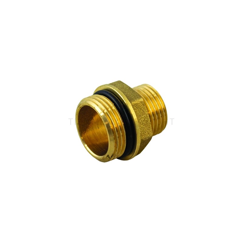 RACCORDO DIRITTO M - M CON ORING PER COLL 3/4"X1/2" - 1887 TIEMME 1950018 1