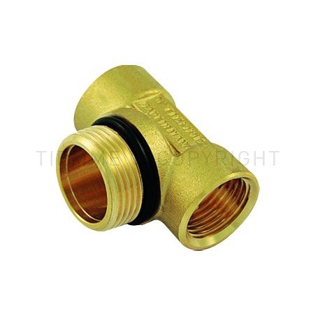 RACCORDO TERMINALE M FASATO CR CON ORING PER COLL 1"X1/2"X1/2" - 1890R TIEMME 1950026 1