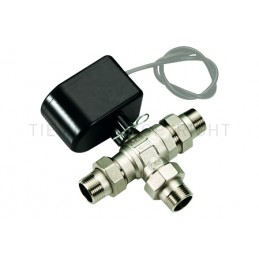 VALVOLA SFERA NI MOTORIZZATA BYPASS 3 VIE 1" 230VAC - 5 FILI - 2137 TIEMME 2130015 1