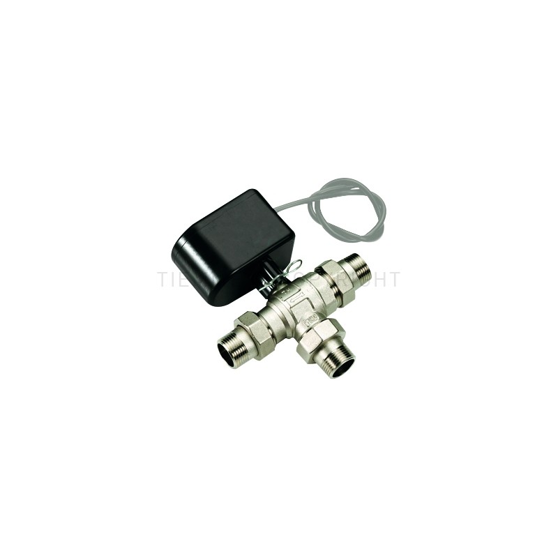 VALVOLA SFERA NI MOTORIZZATA DEVIATRICE 1" 230VAC - 5 FILI 3 VIE - 2134 TIEMME 2130018 1