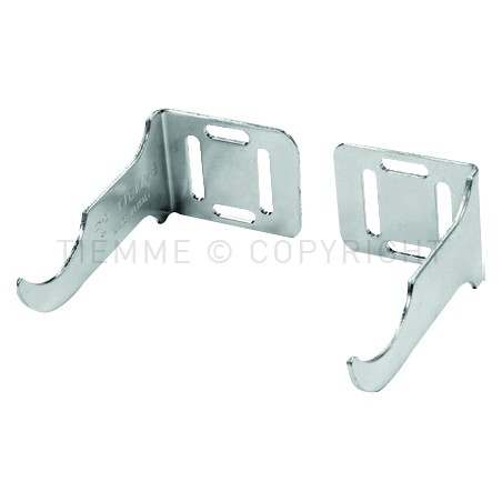 COPPIA STAFFE SUPPORTO ZINCATE RADIATORE - 1829Z TIEMME 760002 1