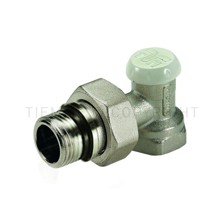 DETENTORE 90 gradi NI EXCEL RADIATORE 1/2" ATT G1/2"F - 3236EXCEL TIEMME 3230001 1