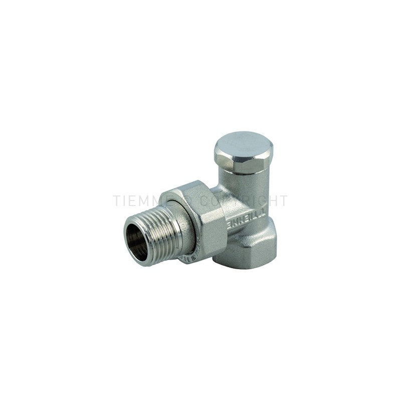 DETENTORE 90 gradi NI EXPORT RADIATORE 1/2" ATT G1/2"F - 3236EXPORT TIEMME 3250015 1