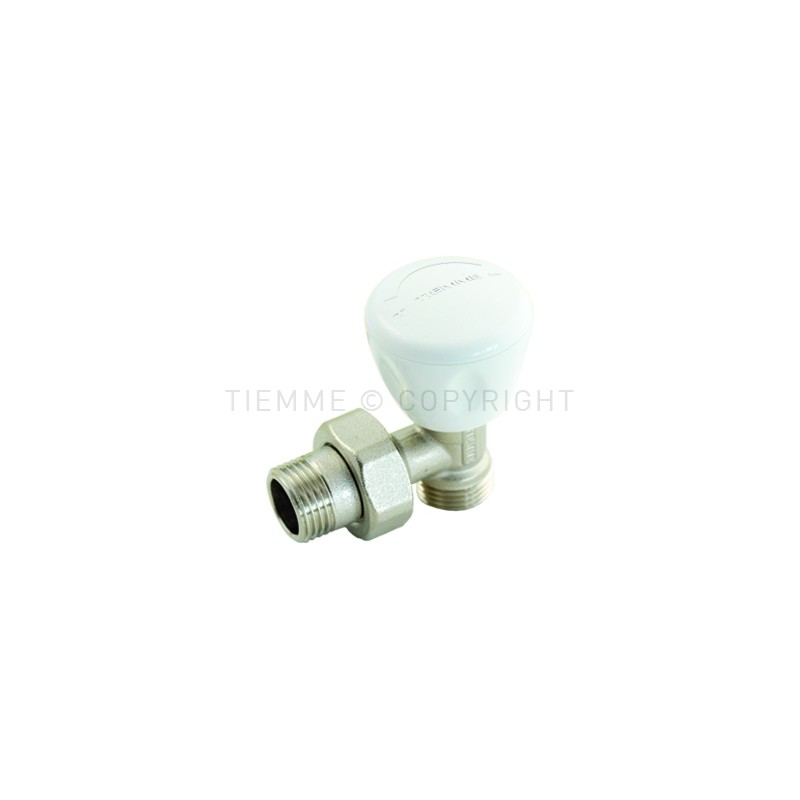 VALVOLA 90 gradi NI MANUALE NEW EXCEL PRETENUTA RADIATORE 3/8" ATT 1/2"(16) - 3261 TIEMME 3260031 1 VALVOLA 90 gradi NI MANUALE NEW EXCEL PRETENUTA RADIATORE 3/8" ATT 1/2"(16) - 3261 TIEMME 3260031 1