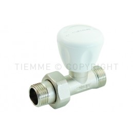 VALVOLA DIRITTA CR MANUALE NEW EXCEL PRETENUTA RADIATORE 1/2" ATT 24X19(18) - 3260 TIEMME 3260052 1