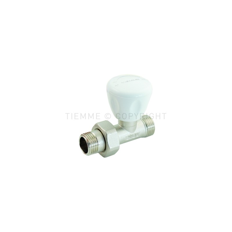 VALVOLA DIRITTA CR MANUALE NEW EXCEL PRETENUTA RADIATORE 1/2" ATT 24X19(18) - 3260 TIEMME 3260052 1 VALVOLA DIRITTA CR MANUALE NEW EXCEL PRETENUTA RADIATORE 1/2" ATT 24X19(18) - 3260 TIEMME 3260052 1