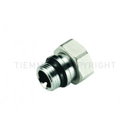 CODOLO - DADO NI CON GUARNIZIONE VALVOLA RADIATORE 1/2" - 3338 TIEMME 3270003 1