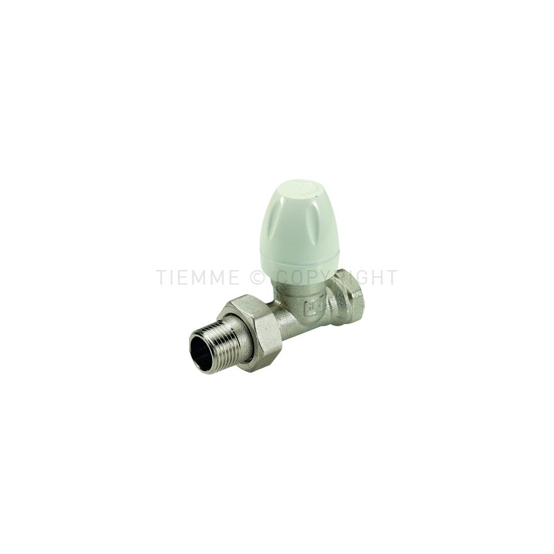 VALVOLA DIRITTA NI RADIATORE TERMOSTATIZZABILE 3/4" ATT G3/4"F - 3305 TIEMME 3300015 1
