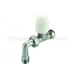 VALVOLA CR RADIATORE TERMOSTATIZ CODOLO 90 gradi TUBO CU Ø 15 X 1/2" - 3361K TIEMME 3300045 1