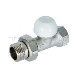 VALVOLA DIRITTA NI RADIATORE TERMOSTATIZ CAPP PROT CANTIERE 3/8" ATT G3/8"F - 3307 TIEMME 3300047 1