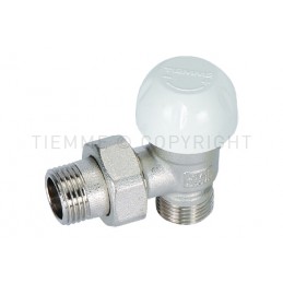 VALVOLA 90 gradi NI RADIATORE TERMOSTATIZ PRETENUTA CAPP PROT CANTIERE 1/2" ATT 3/4"(18) - 3303 TIEMME 3300076 1