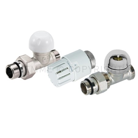 KIT DIRITTO VALV TERMOST PRE - REGOLAZ - DETENTORE - TESTINA PRETENUTA 1/2" ATT 1/2"(16) - 332GKIT01 TIEMME 3310055 1